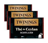 Twinings - Thé de Ceylan Scotland - 22 Sachets - à Déguster Chaud ou Froid