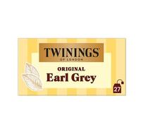 Twinings - Thé Noir Original Earl Grey - Aromatisé à la Bergamote - 27 Sachets - Intense et Délicat