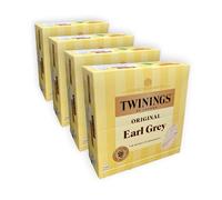 Twinings - Thé Noir Original Earl Grey - Aromatisé à la Bergamote - MAXI Format 400 Sachets Enveloppes Individuelles (4x100) - Assortiment Plaisir Intense et Délicat