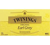 Twinings Thé Original Earl Grey 25 Sachets 50 g - Lot de 4