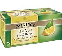 Twinings Of London Thé vert citron intense - Les 25 sachets, 50g