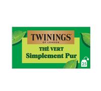 Twinings thé vert pur - 25 sachets 37 g