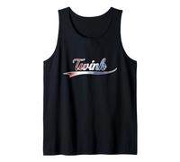 Twink Gay Pride Patriotic Red White and Blue USA Débardeur