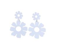twinkle eye Boucles d'oreilles tournesol creuses blanches rétro Y2k boucles d'oreilles néon boucles d'oreilles disco boucles d'oreilles pour femmes boucles d'oreilles années 70 boucles d'oreilles