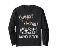 Twinkle Twinkle Little Snitch, occupe-toi de tes Affaires, salope curieuse Manche Longue