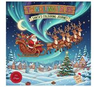 Twinkling Tales: Santa's Colouring Journey