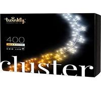 Guirlande grappes Twinkly CCT noire 400 lampes 6 m