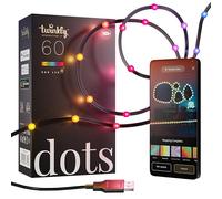 Twinkly Ruban LED Dots – 60 LEDs, 3 m, RGB – Noir