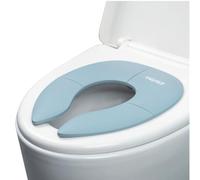 Twinky® Mini Potty - 2 en 1 Entraîneur de Toilette Bébé & Réducteur de Toilette Enfant - Siège de Toilette Pliable - Réducteur de Siège de Toilette - Lunette WC Enfant (Bleu)