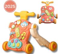 Twinky® Premium Babywalker - trotteur pour bébé et enfant avec jeu, contrôle de la vitesse et téléphone amovible - trotteur et voiture autoportée