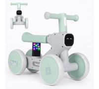 Twinly Robi - Poussette bébé dès 1 an avec lumières et musique | 4 roues EVA silencieuses, design stable et léger de seulement 2 kg, jusqu'à 25 kg