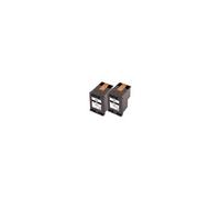 TwinPack - Pack de 2 - 6 ml - noir - compatible - remanufacturé - cartouche d'encre - pour Deskjet 11XX, 21XX, 36XX; Envy 451X, 452X; Officejet 38XX,