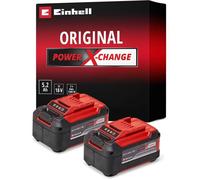 Twinpack Power X-Change 18V 5,2Ah double batterie Li-Ion compatible système PXC, puissance élevée et grande autonomie