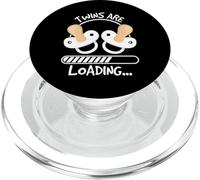 Twins are Loading Mama obtient des Jumeaux Loading Twins PopSockets PopGrip pour MagSafe