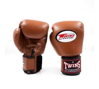Twins BGVL-3 Gants de Boxe rétro Marron 14 oz