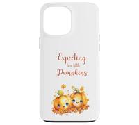 Twins Pregnancy Expecting Two Little Pumpkins Halloween Fall Coque pour iPhone 13 Pro Max