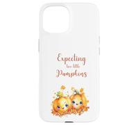 Twins Pregnancy Expecting Two Little Pumpkins Halloween Fall Coque pour iPhone 15