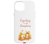 Twins Pregnancy Expecting Two Little Pumpkins Halloween Fall Coque pour iPhone 15 Plus