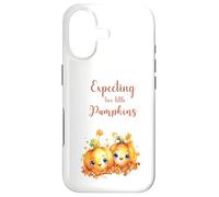 Twins Pregnancy Expecting Two Little Pumpkins Halloween Fall Coque pour iPhone 17