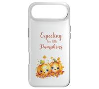 Twins Pregnancy Expecting Two Little Pumpkins Halloween Fall Coque pour iPhone Air