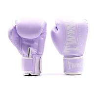 Twins Special BGVL4P Gants de boxe en cuir Collection Pastel avec fermeture pour Muay Thai, boxe, kickboxing, MMA et sparring (lilas, 414 g)