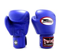Twins Special Boxing Gants en cuir MMA UFC Muay Thai Kick Boxing K1 Karaté Training Gants de frappe Bleu 340 g