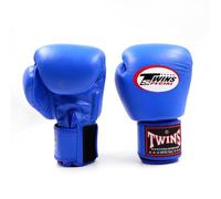 Gants de boxe Thaï Twins Special FBGVL 3 Bleu 12 oz