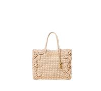 Twinset - Bohemienne Shopper - Femme - Sacs - Beige - Taille: ONE Size