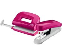 Twinset De Bureau,Agrafeuse Et Perforateur E 15/E 210-Rose-020-1875