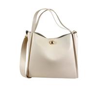 Twinset - La Boule 2 Manici Shoulder Bag - Femme - Sacs - Beige - Taille: ONE Size