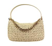Twinset - Liliane Hobo Bag - Femme - Sacs - Beige - Taille: ONE Size