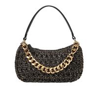 Twinset, Femme, Sacs, Noir, Taille: ONE Size Sac bandoulière en raphia crocheté