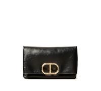 Twinset Milano Sac fourre-tout plat avec bandoulière amovible Art. 252TD8090, Noir