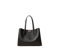 Twinset Milano Sac Shopper bicolore avec ovale T Art. 252TB7150, Noir