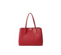 Twinset Milano Sac Shopper bicolore avec ovale T Art. 252TB7150, rouge