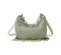 Twinset - Mini Sac Croissant - Femme - Sacs - Bleu - Taille: ONE Size