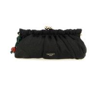 Twinset, Femme, Sacs, Noir, Taille: ONE Size Cherry-Detail Clutch Bag
