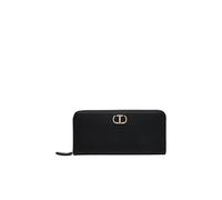 Twinset Portefeuille zippé 251TD8064, Noir , Taglia Unica, Avec fermeture éclair