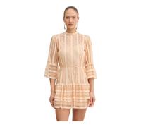 Twinset - Robe Babydoll - Femme - Robes - Orange - Taille: 38 FR
