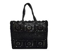 Twinset - Sac à bandoulière en polyester - Femme - Sacs - Noir - Taille: ONE Size