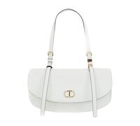 Twinset - Sac Bandoulière avec Rabat et Oval T - Femme - Sacs - Blanc - Taille: ONE Size