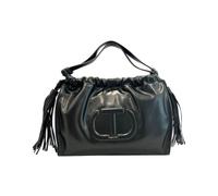 Twinset - Sac bandoulière élégant en cuir PU - Femme - Sacs - Noir - Taille: ONE Size
