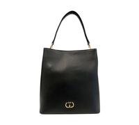 Twinset - Sac bandoulière en cuir PU - Femme - Sacs - Noir - Taille: ONE Size