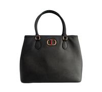 Twinset - Sac Bandoulière en Polyuréthane avec Bandoulière Réglable - Femme - Sacs - Noir - Taille: ONE Size
