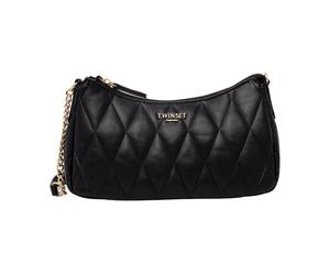 Twinset - Sac bandoulière matelassé - Femme - Sacs - Noir - Taille: ONE Size