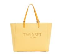 Twinset - Sac en Tissu Jaune avec Logo - Femme - Sacs - Jaune - Taille: ONE Size