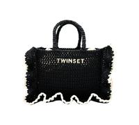 Twinset - Sac fourre-tout moyen - Femme - Sacs - Noir - Taille: ONE Size