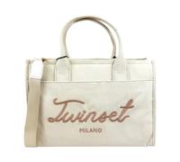 Twinset, Femme, Sacs, Beige, Taille: ONE Size Signature Tote Big