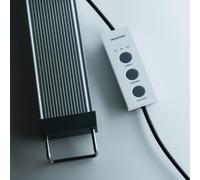 TWINSTAR Light 100G - Éclairage pour aquariums d'eau douce pour poissons et plantes | Spectre complet RGBW | Avec commande incluse | Réglable | Étanche (32W | 78.9-110 cm)