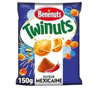TWINUTS GOUT MEXICAINE 150G, BENENUTS TWINUTS, LOT DE 4